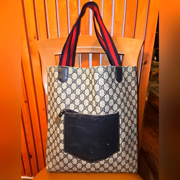Gucci Handbags - SOLD Gucci Sherry Line Tote